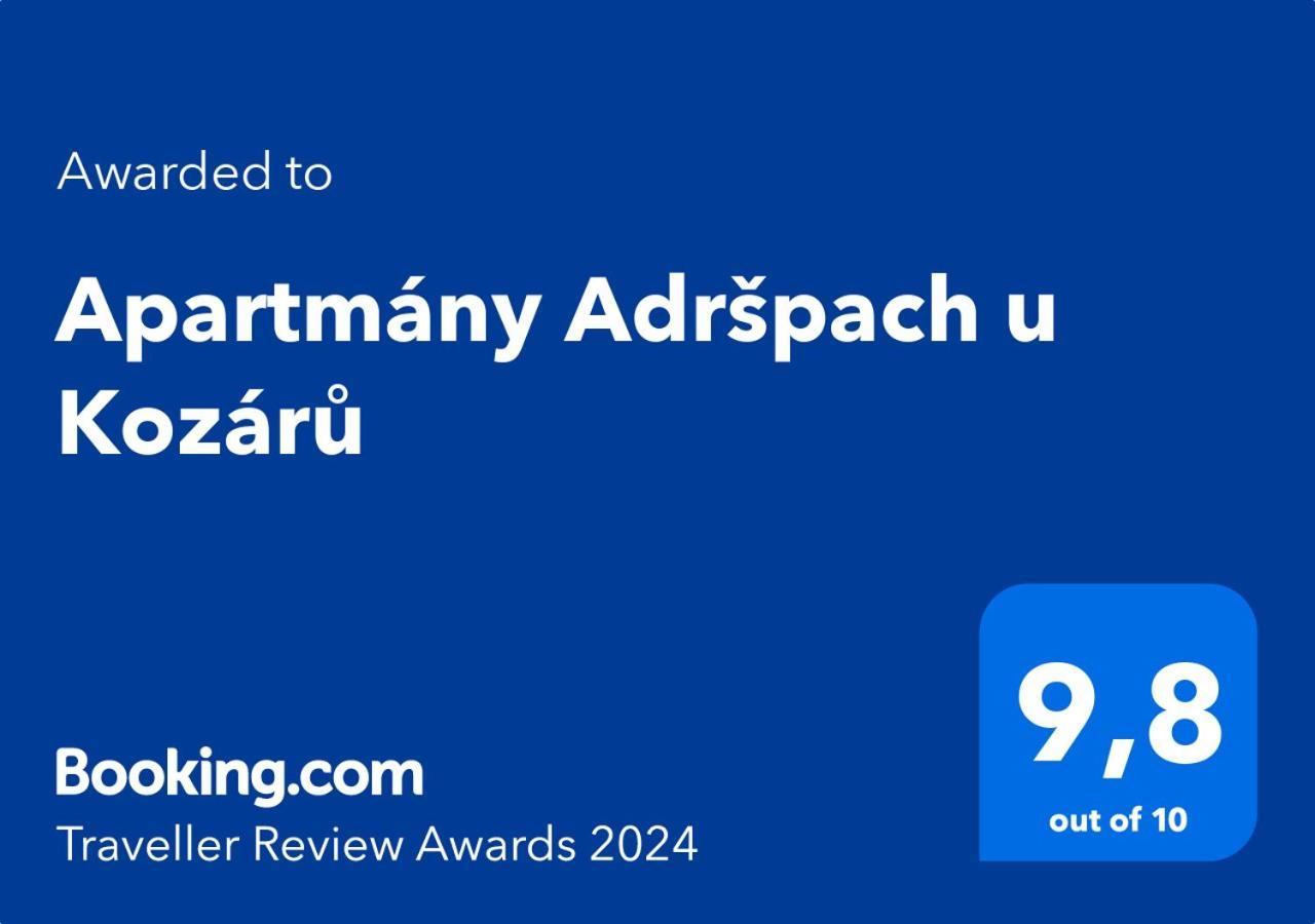 Apartmany Adrspach " U Kozaru " Teplice nad Metují Extérieur photo